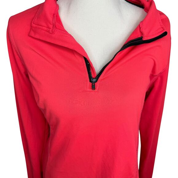 Women' Neon Pink Athletic  Running Gym Jacket Size L - Picture 2 of 5